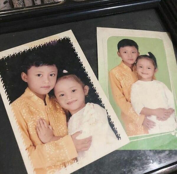 10 Momen Kompak Rizky Febian dan Putri Delina, Sibling Goals!