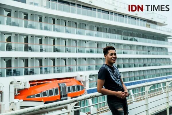 20 Potret Kece Kapal Viking Orio yang Bersandar di Surabaya North Quay