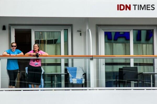 20 Potret Kece Kapal Viking Orio yang Bersandar di Surabaya North Quay