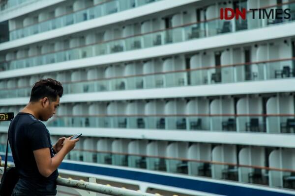 20 Potret Kece Kapal Viking Orio yang Bersandar di Surabaya North Quay