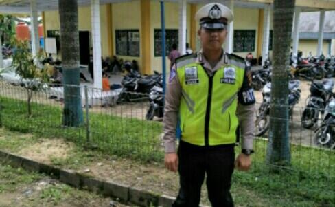 Pengamanan Arus Lalin di Hari Jumat, Bagian Program PASTI Polres Banyuasin