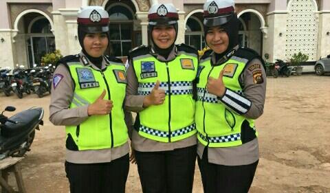 Pengamanan Arus Lalin di Hari Jumat, Bagian Program PASTI Polres Banyuasin