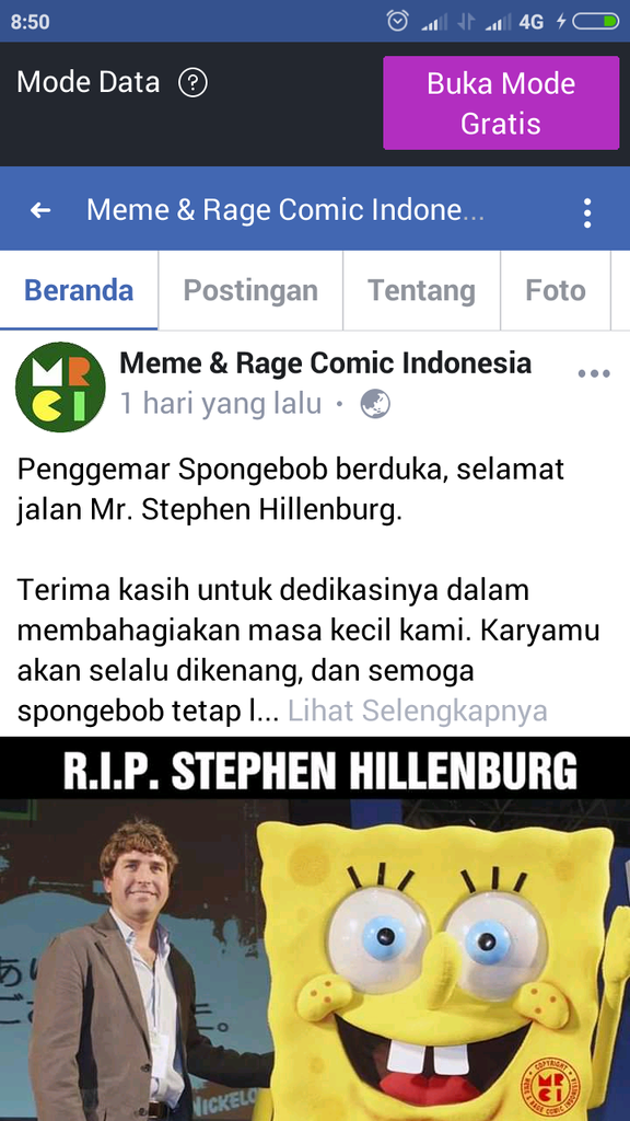 MENINGGALNYA STEPHEN HILLENBURG MASIH MENYISAHKAN LUKA DALAM BAGI PARA FANS NYA