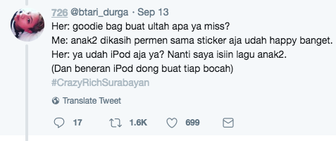 Bikin Geleng-Geleng Kepala, Ini Dia 5 Cuitan Kocak tentang #CrazyRichSurabayan !