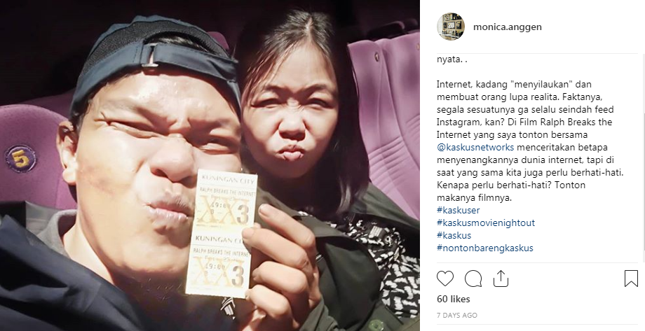 Serunya KASKUS Movie Night Out Disney's Ralph Break the Internet: Wreck It Ralp 2