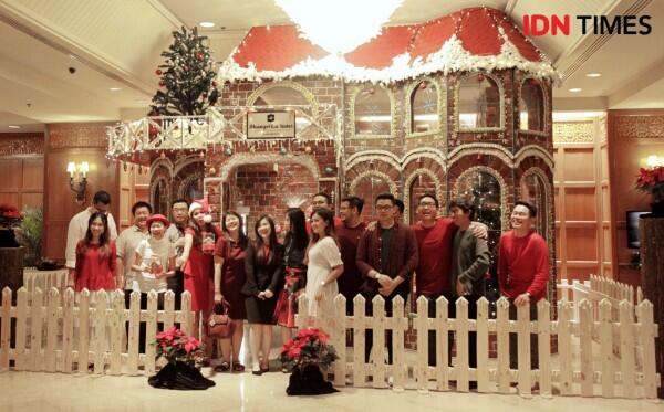 Semarak Natal, Shangri-La Hadirkan Rumah Jahe Raksasa yang Cute Abis!
