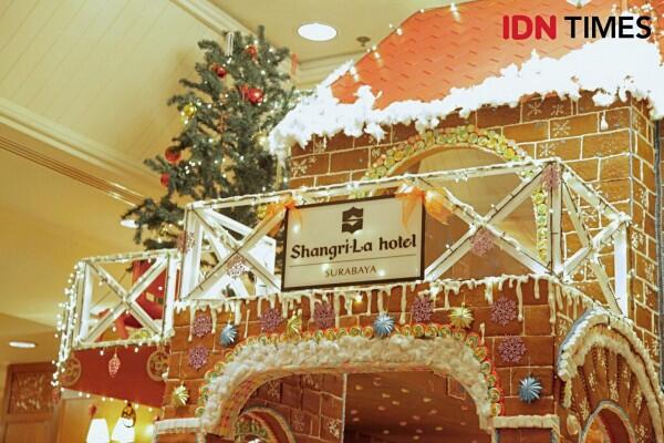 Semarak Natal, Shangri-La Hadirkan Rumah Jahe Raksasa yang Cute Abis!