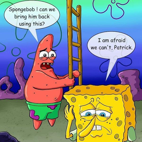Terharu, Fans Bikin Ilustrasi SpongeBob Kenang Stephen Hillenburg