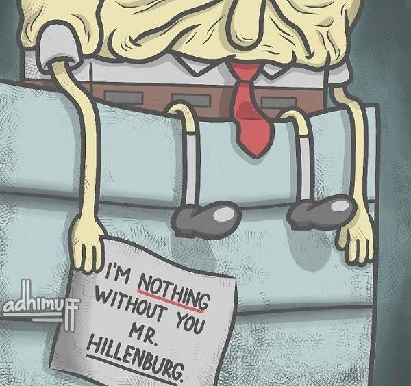 Terharu, Fans Bikin Ilustrasi SpongeBob Kenang Stephen Hillenburg
