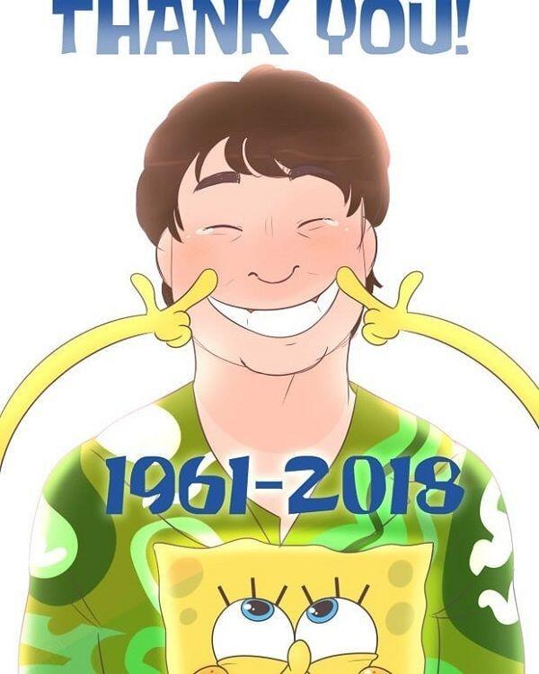 Terharu, Fans Bikin Ilustrasi SpongeBob Kenang Stephen Hillenburg