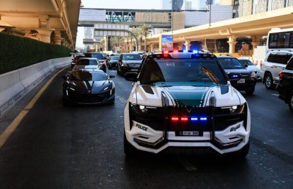 Keren! Mobil SUV Giath Polisi Dubai Dilengkapi Fitur Teknologi Canggih