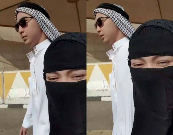 Pengantin Baru, 10 Potret Melody eks JKT48 Umrah Bareng Suami