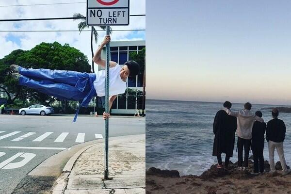 Pemotretan Sambil Liburan, 10 Potret Seru EXO di Hawaii