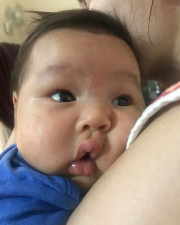 Gemesin, Ini 10 Potret Lucu Baby Geva Anak Sammy Simorangkir
