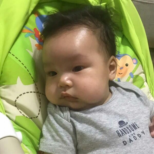 Gemesin, Ini 10 Potret Lucu Baby Geva Anak Sammy Simorangkir