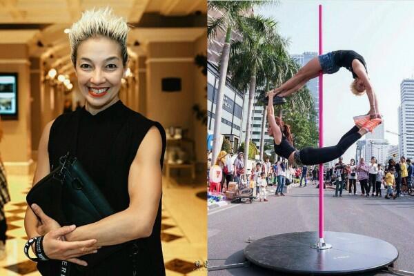 10 Potret Terbaru Vicky Burki, Sekarang Tekuni Pole Dancing!