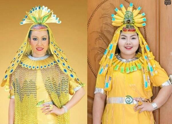 Kocak, 15 Foto Parodi Outfit Artis ini Terbuat dari Makanan Lho!