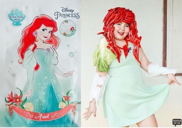 Kocak, 15 Foto Parodi Outfit Artis ini Terbuat dari Makanan Lho!