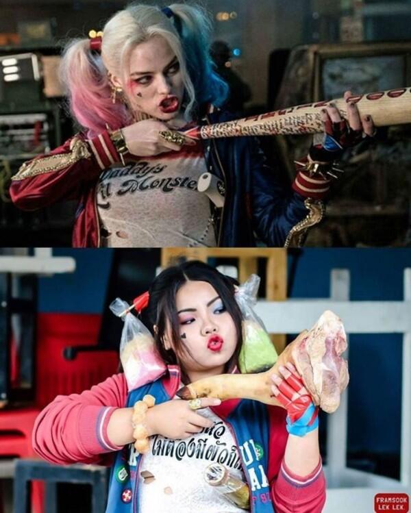 Kocak, 15 Foto Parodi Outfit Artis ini Terbuat dari Makanan Lho!