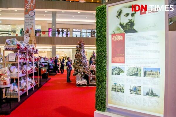 Semarak Natal, Pakuwon Mall Hadirkan Replika Gereja Sagrada Familia