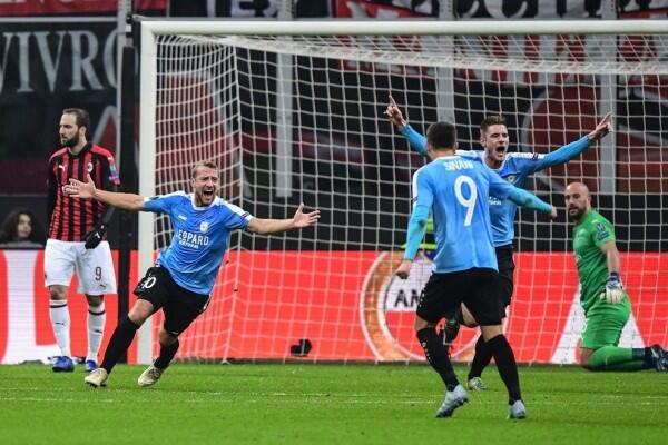 Liga Eropa: Comeback, AC Milan Habisi Dudelange dengan Skor Telak