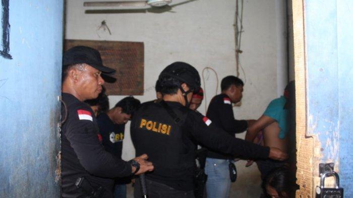 Pesta Narkoba, 14 Pemuda Diangkut Polisi
