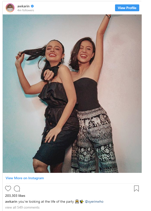 Keti Goals! Ketiak Mulus Awkarin Dipuji-puji