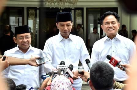 Jokowi dan Yusril Bahas Ketatanegaraan
