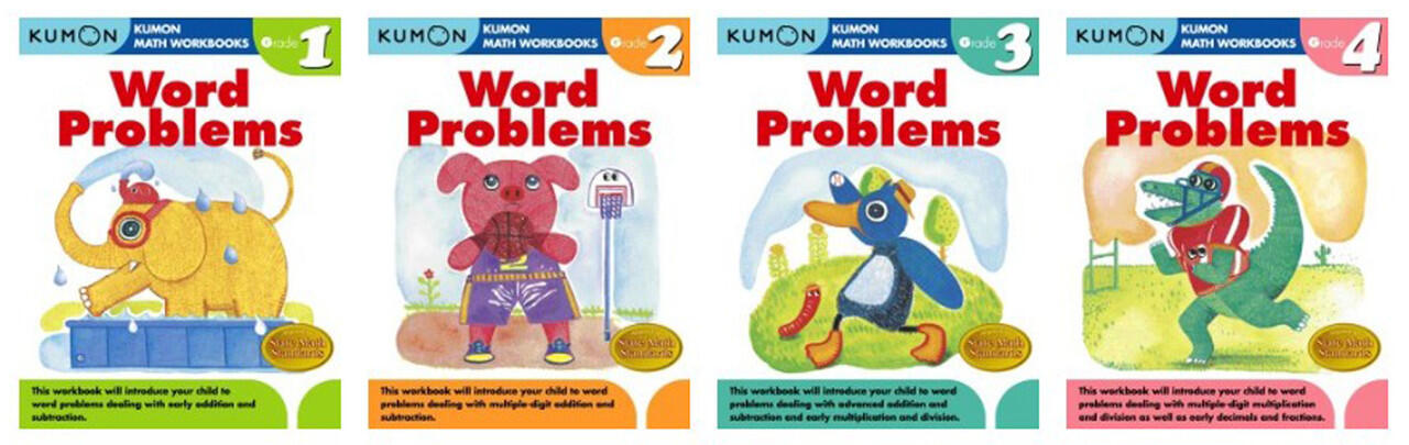 KUMON MATH WORKBOOKS