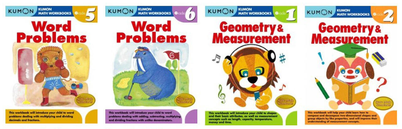 KUMON MATH WORKBOOKS