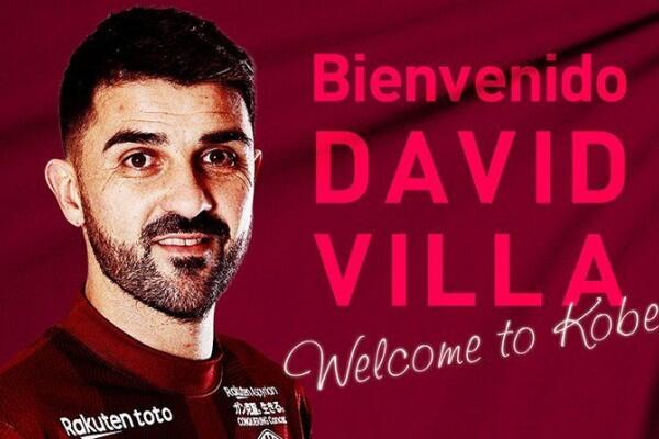 David Villa Reuni dengan Andres Iniesta di Vissel Kobe