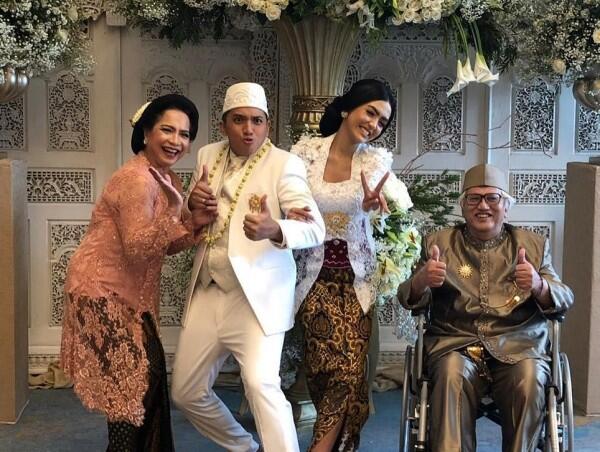 10 Momen Haru Ijab Kabul Ge Pamungkas dan Anastasia Herzigova