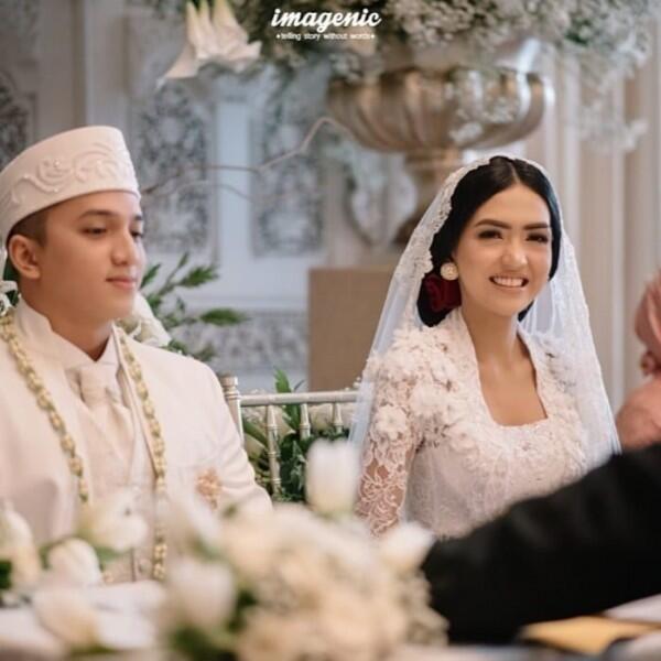 10 Momen Haru Ijab Kabul Ge Pamungkas dan Anastasia Herzigova