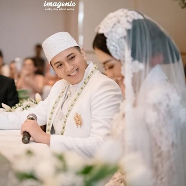 10 Momen Haru Ijab Kabul Ge Pamungkas dan Anastasia Herzigova