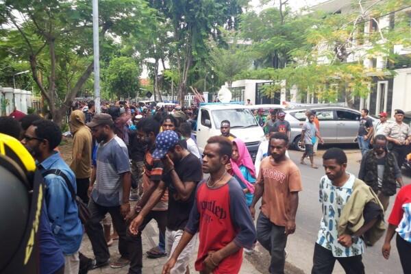 Polisi Bubarkan Kegiatan KNPB di Papua, 39 Orang Diperiksa