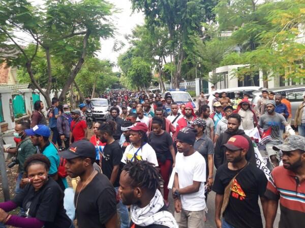 Polisi Bubarkan Kegiatan KNPB di Papua, 39 Orang Diperiksa