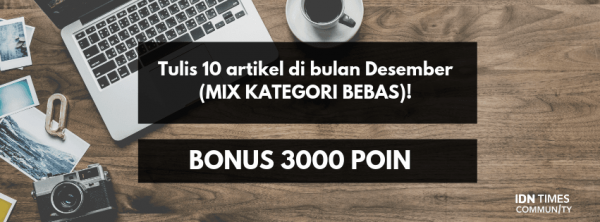 Kumpulan Bonus Poin Desember 2018 IDN Times Community