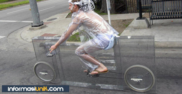 Invisible Bike, Sepeda Transparan Berbentuk Unik dari Amerika !