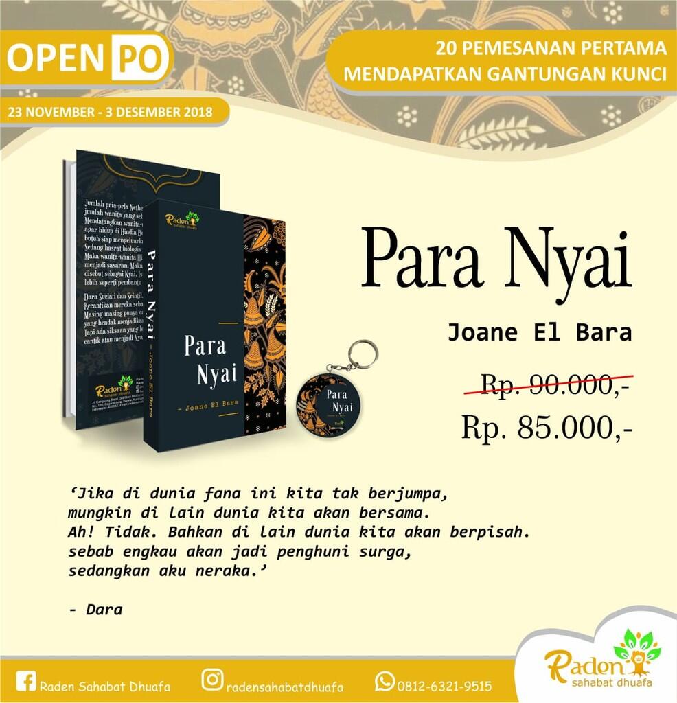 Para Nyai (Perempuan Piaraan) - Sebuah Novel
