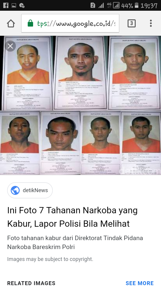 Napi kabur .menjelang pemilu 2019