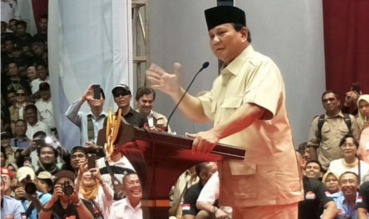 Pidato Lengkap Prabowo di Depan Peserta Reuni Akbar 212