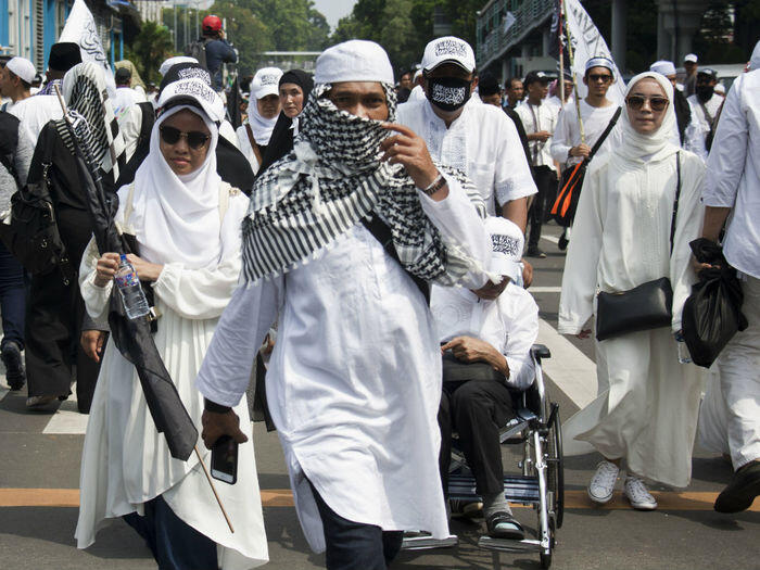 Muatan politik dalam Reuni 212