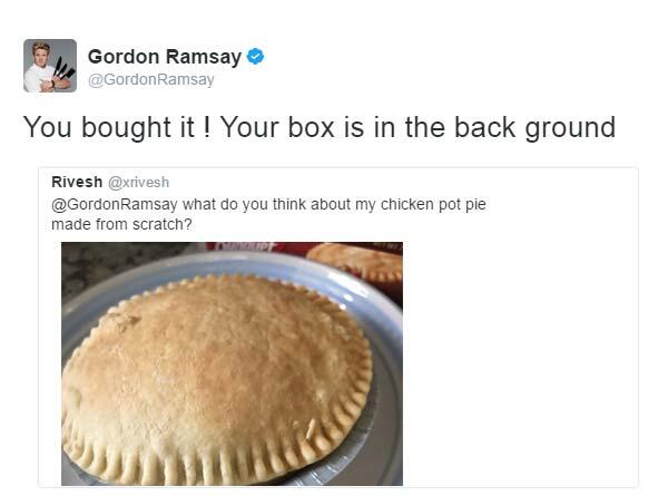 16 Makanan Bintang Lima ala Netizen Ini Dikomentar Pedas Gordon Ramsay