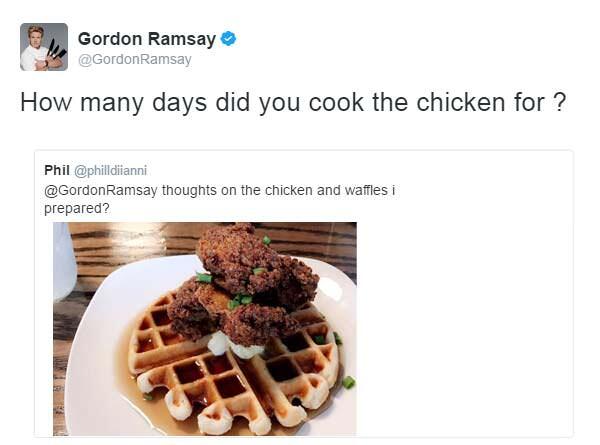 16 Makanan Bintang Lima ala Netizen Ini Dikomentar Pedas Gordon Ramsay