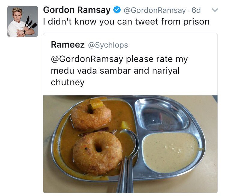 16 Makanan Bintang Lima ala Netizen Ini Dikomentar Pedas Gordon Ramsay