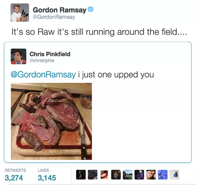 16 Makanan Bintang Lima ala Netizen Ini Dikomentar Pedas Gordon Ramsay