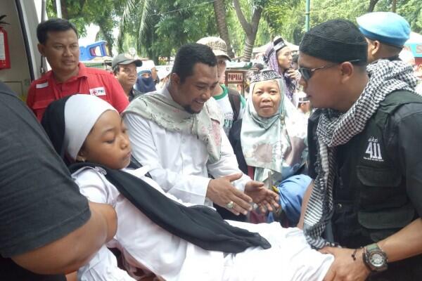 Puluhan Peserta Reuni 212 Pingsan Karena Kelelahan