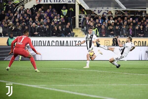 Bantai Fiorentina, Juventus Semakin Kokoh di Puncak Klasemen