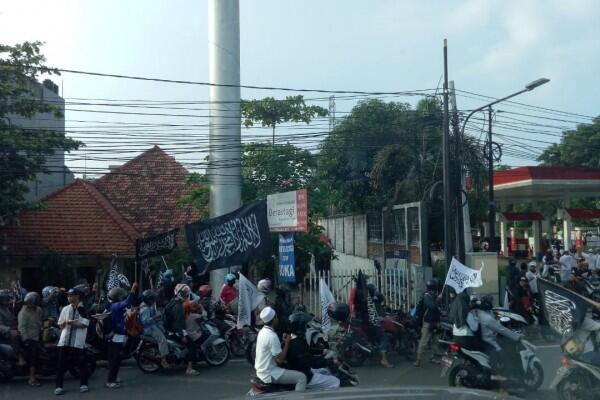 Reuni Akbar 212, Kawasan Cempaka Putih Menuju Monas Macet