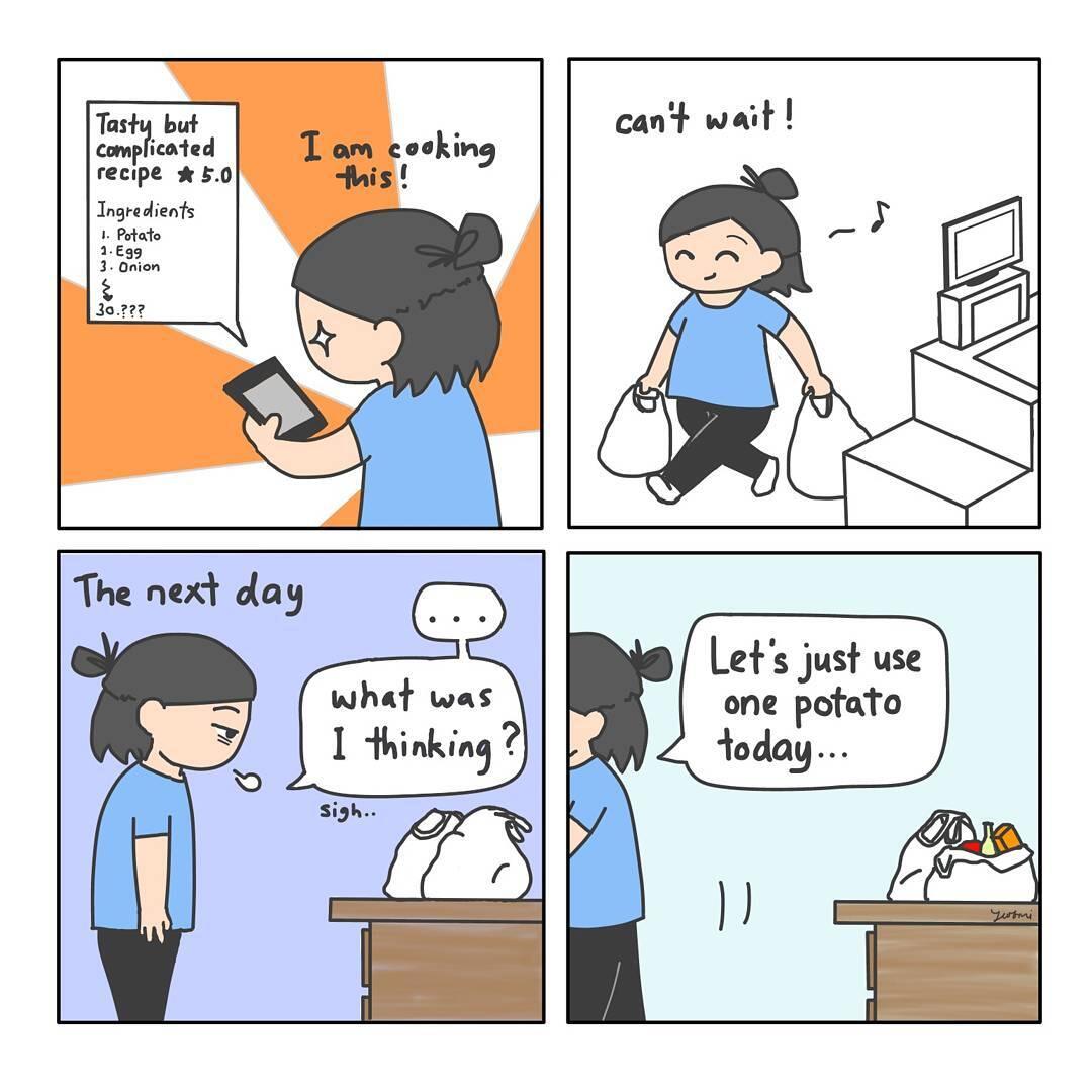 14 Ilustrasi Jenaka Ini Gambarkan Problem Sehari-hari Semua Orang